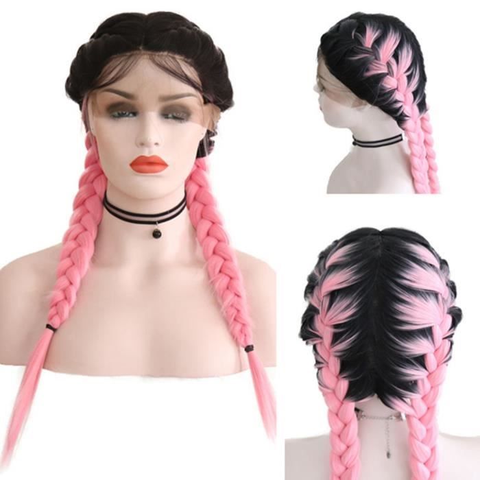 perruque tresse longue