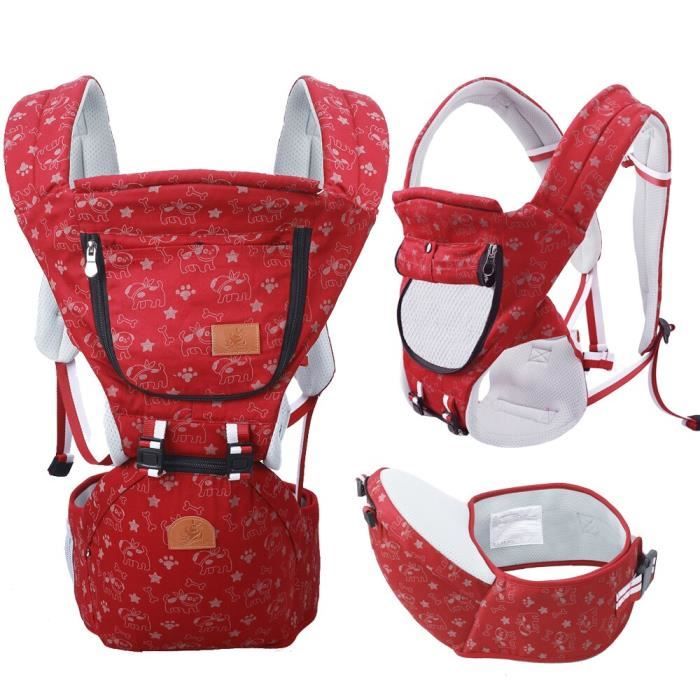 Porte Bebe Rouge Pour Le Nouveau Ne Kangourou Hipseat Coton Bebe Sling Ete Respirant Multifonctionnel Taille Selles Wrap Cdiscount Puericulture Eveil Bebe