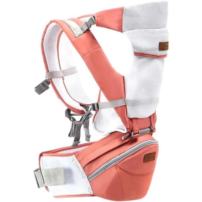 Porte-bébé 3 En 1 Ergonomique - Siège Hanche + écharpe + Porte-bébé - 0-3 Ans, 36 Kg Max