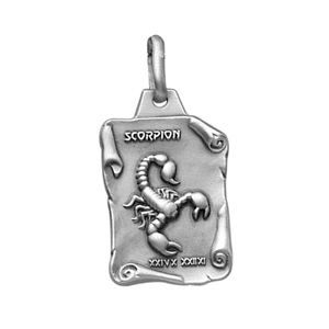 Zodiaque grand parchemin scorpion