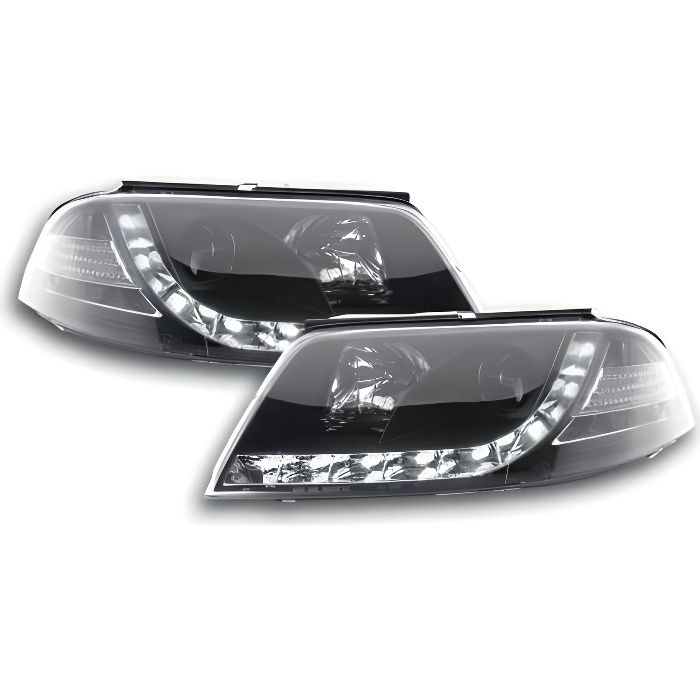 Klarglas Nebelscheinwerfer Set Schwarz Smoke Für VW Passat B5 3BG 2000-2005