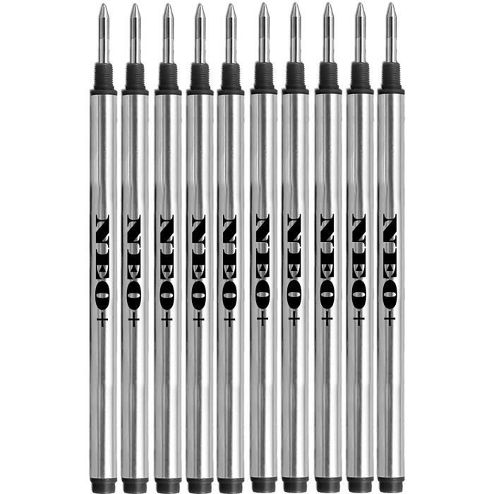 10 x recharges de roller qui contiennent des stylos MontBlanc avec Lone Line Generation