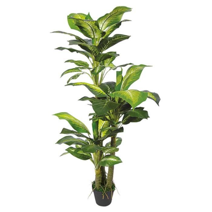 Dieffenbachie art plante kunstbaum artificielle plante 110cm decovego Dieffenbachie art plante kunstbaum artificielle plante 110cm decovego