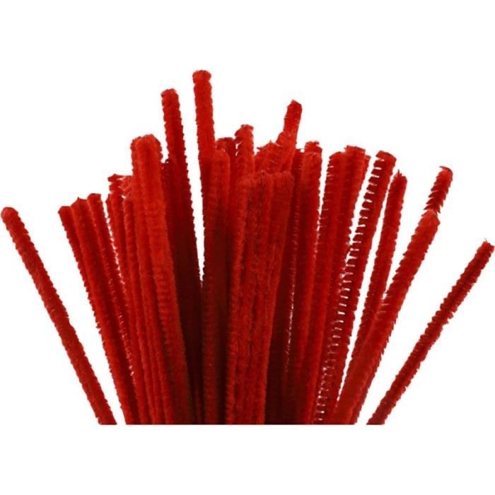 Kit 400 Pièces Fils Chenille (cure-pipes) Avec Tiges Et Floratape - Pour Créer Bouquets De Tulipes Et Décorations DIY | Fils De 0.6 Cm, Couleurs Assorties