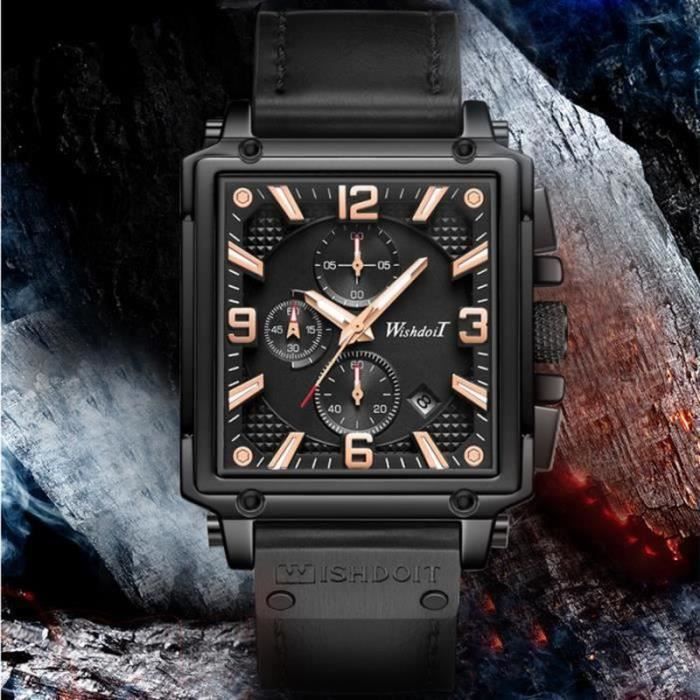 MONTRE BRACELET Montre de luxe grand cadran pour homme Montre