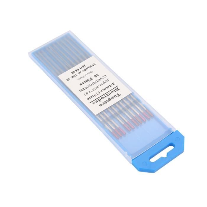 Électrodes De Tungstène TIG WL15 1.5% Lanthane - 10 Pièces, 1.6mm X 175mm, Pointes Dorées, Pour Soudage Précis - 9