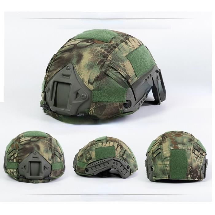 Housse De Casque Tactique IDOGEAR FAST - Camouflage, Pour Airsoft