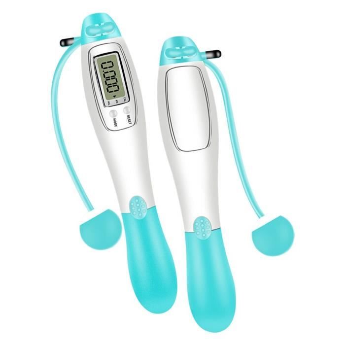 Corde à sauter sans fil avec compteur pour la condition