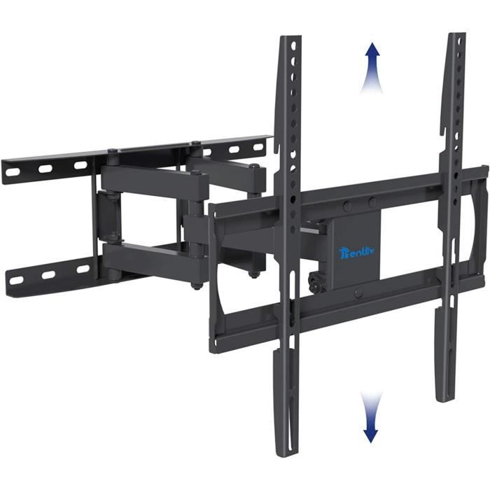 Support Inclinable Support Mural TV de Orientable Inclinable Extensible Support de ...