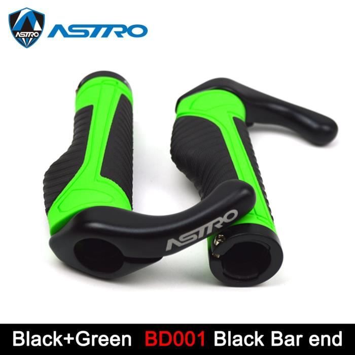 Poignées De Guidon BMX/VTT ZTTO - Alliage Aluminium & Caoutchouc, Système De Verrouillage