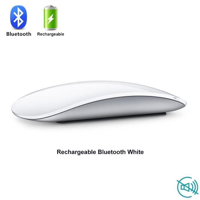 Souris Bluetooth Sans Fil pour Macbook/iPad/iPhone/Android PC/Windows/Mac,  Silencieuse, 3 DPI Bluetooth4.0+2.4G Noir - Cdiscount Informatique