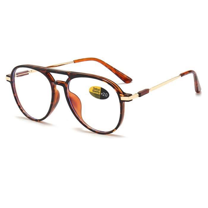 Lunettes De Lecture - Monture Résine Ronde/rectangle, +1.00 à +3.50, Confort Pour écrans Et Livres