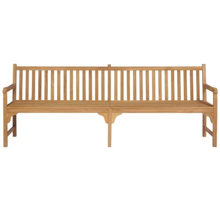 Tidyard Banc De Jardin Banc Exterieur Jardin Banc Patio Banc Bois Exterieur Banc Pour Terrasse 240 X 62 5 X 90 Cm Bois De Cdiscount Jardin