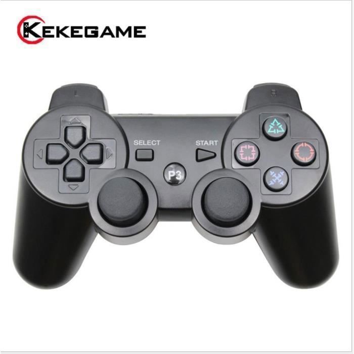 Manette PS3 Sans Fil DualShock 3 6 Axes Noir - Générique Neuf (ouvert Mais Jamais Utilisé)