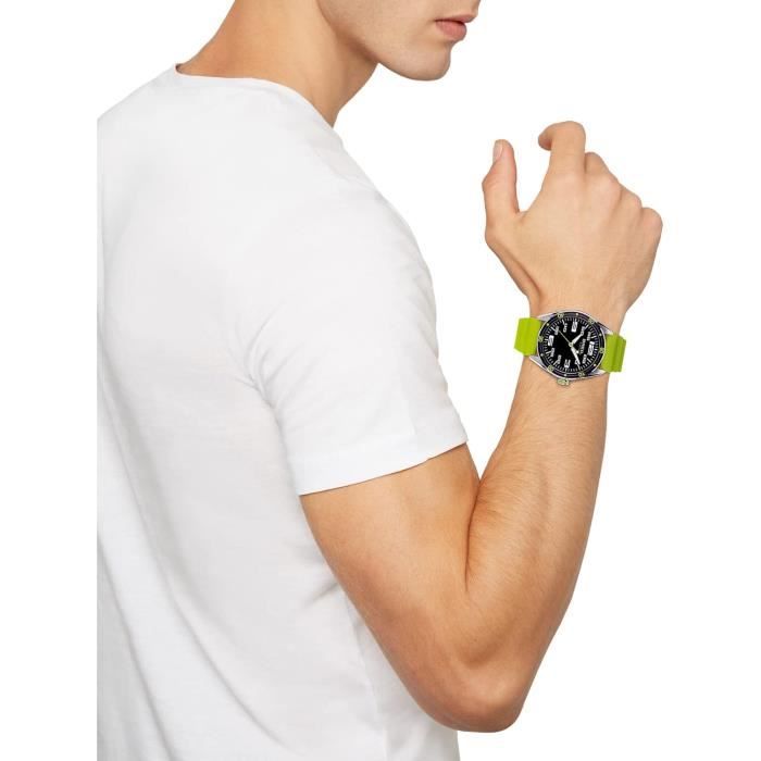 Montre homme couleur on sale orange