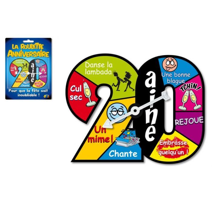 Roulette Jeu D Anniversaire Ans Cdiscount Jeux Jouets Roulette Jeu D Anniversaire Ans Cdiscount Jeux Jouets