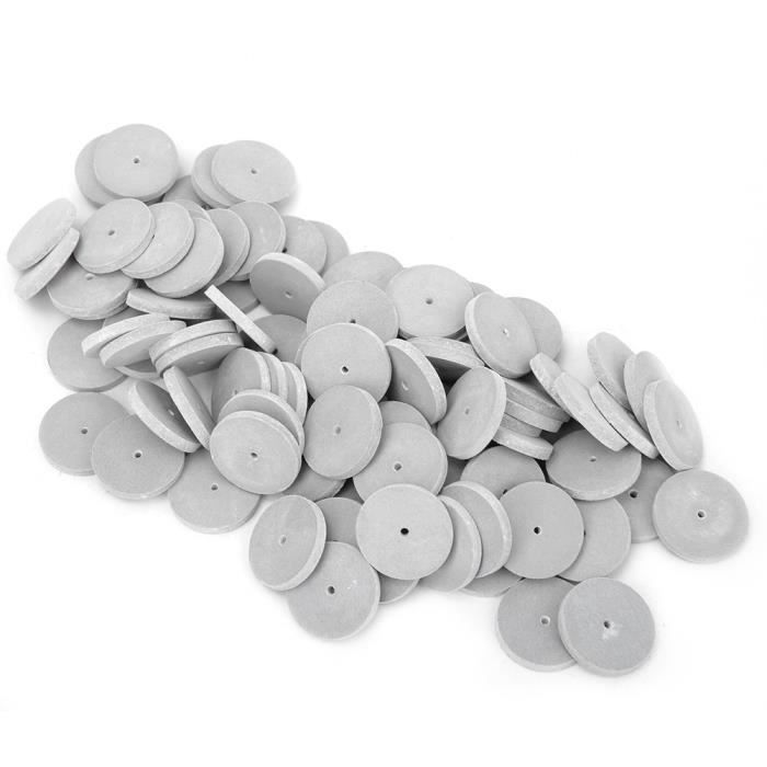 Disque Polisseur Diamant Caoutchouc Pour Laboratoire Dentaire – Grain Super Grossier (HP Red) – Pour Zircone, Porcelaine