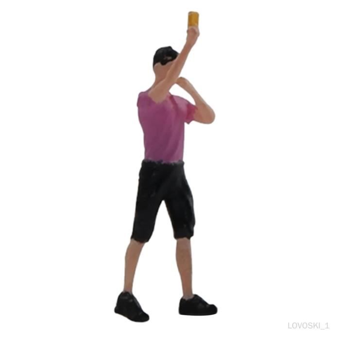 Lot de 100 figurines de passagers à l'échelle 1