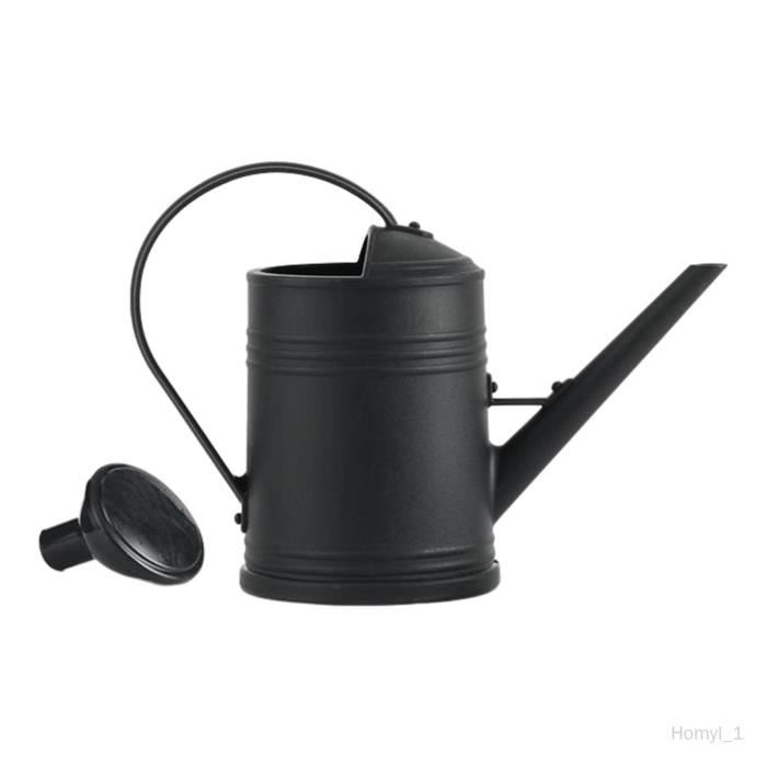 Arrosoir 2L Avec Tête De Pulvérisation Amovible - Polypropylène Givré Jaune - Pour Jardin, Balcon, Intérieur