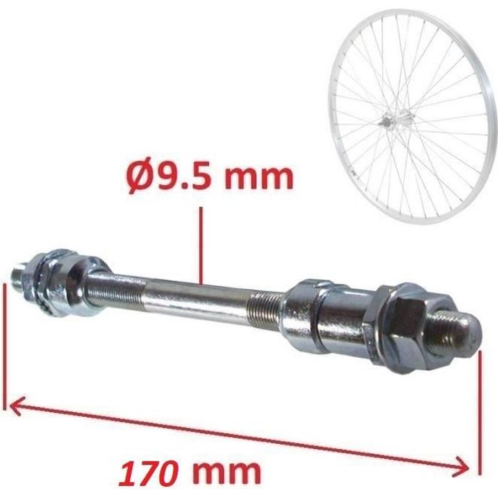 NOS ANCIEN ALGI Axe de béquille diamètre 7mm pour cyclos motobécane EUR