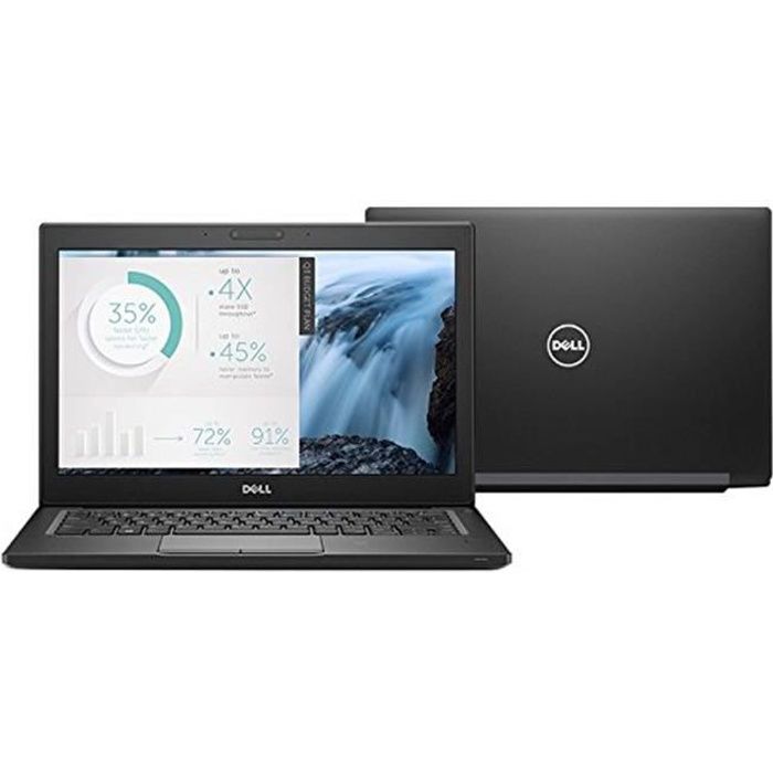Dell Latitude 7280 12.5 Laptop 8GB RAM 256GB SSD Intel Core i5 Win 10 Pro – French AZERTY Keyboard