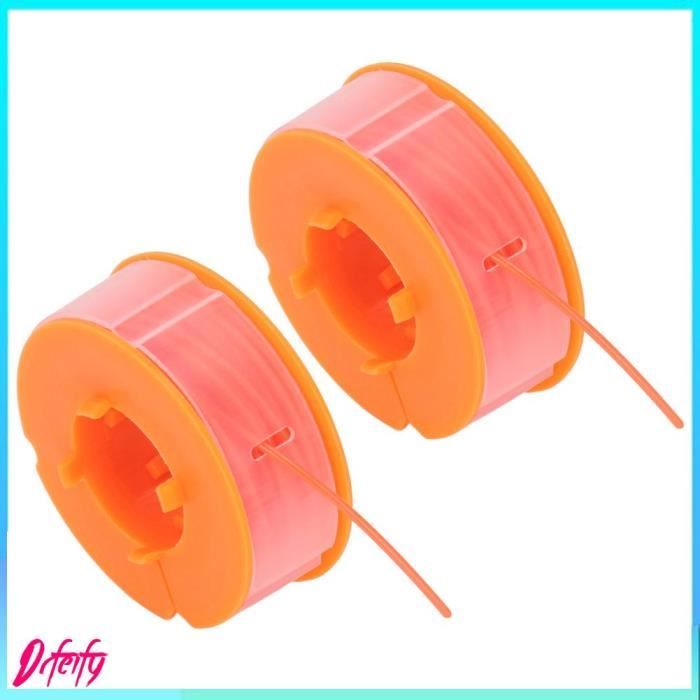 Lot De 2 Bobines Fil Polypropylène - 3000 M Chaque, Diamètre 2-3 Mm, Résistant Intempéries, Pour Jardin Et Bricolage