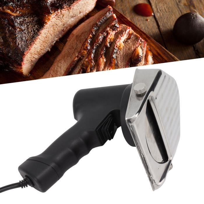 Couteau à Kebab électrique 80W - Lame Acier Inox 10 Cm - Trancheuse Professionnelle Pour Viande Gyro, Doner