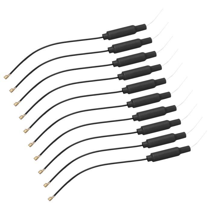 4 Stück 2,4 GHz WLAN-Antennen Mit Kabel – Perfekt Für ESP8266, Arduino & Co. – Mehr Reichweite Für Deine DIY-Projekte!