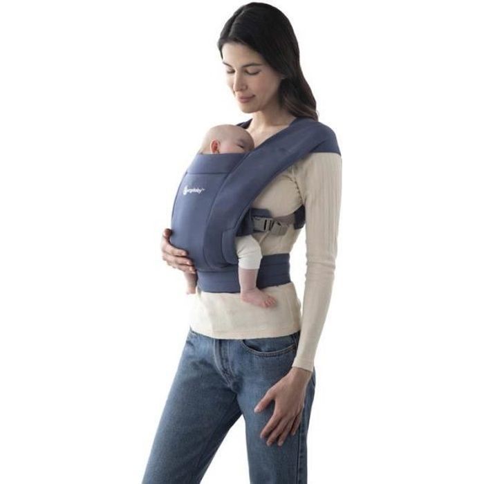 Porte Bebe Embrace Bleu Marine Cdiscount Puericulture Eveil Bebe