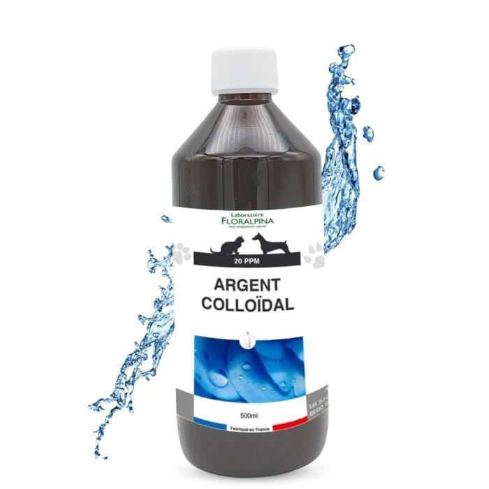 Comparer les prix de Argent Colloïdal 20ppm - Haute Qualité - 500ml - Couleur Or-Brun - Pureté Maximale - Sorbate de Potassium