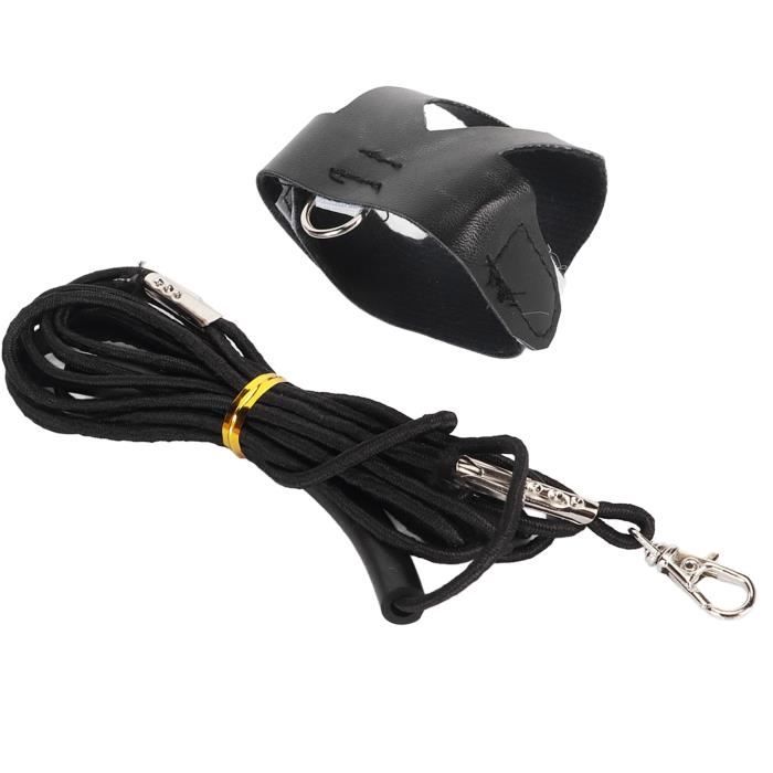 Comparer les prix de harnais d'oiseau Gilet de harnais de vol d'oiseau combinaison de vol de perroquet en cuir artificiel avec laisse pour HJ011 SD021