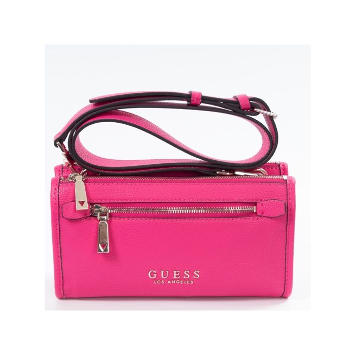 Guess - Sac bandoulière femme à rabat en simili cuir Lias ... Guess - Sac bandoulière femme à rabat en simili cuir Lias ...