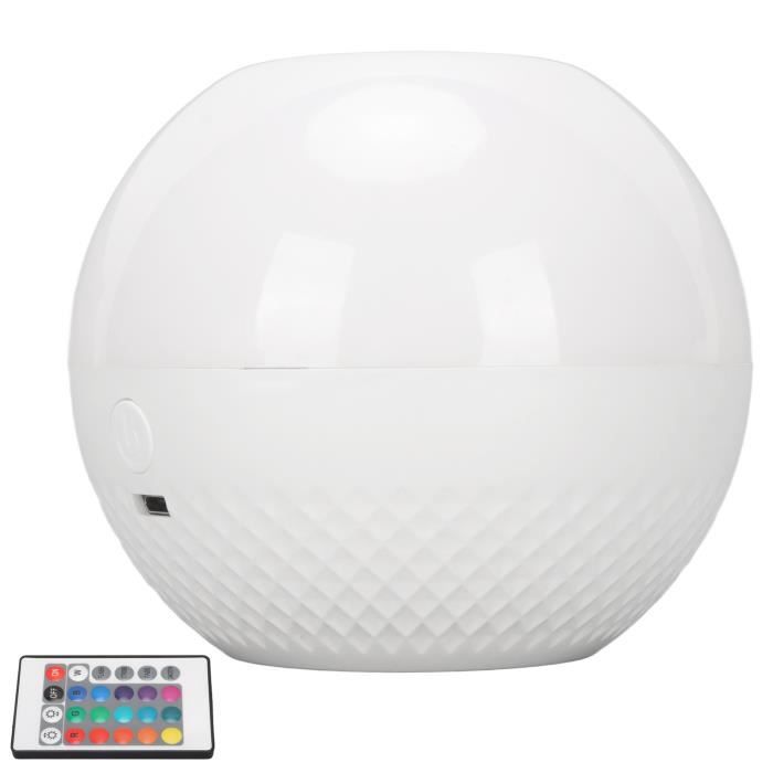GOTOTOP Lampe de télécommande 3.9in 3D 16 couleurs LED Moon Lamp Touch