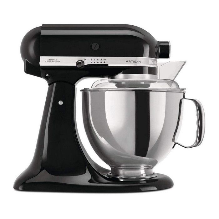 KitchenAid Artisan 5KSM175PSEOB Robot pâtissier 300 Watt noir onyx