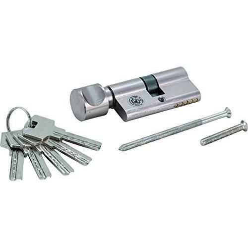 Cilindro Serratura ABUS D66PSN 35/40 Con Funzione Pre-Snap - Antistrappo, Cilindro Ribaltabile E 5 Chiavi