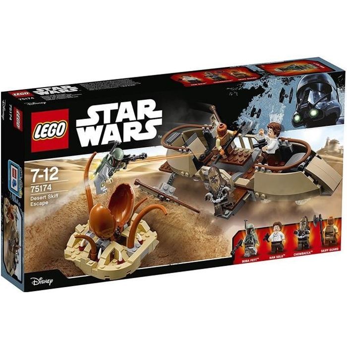 Jeu de construction LEGO® Star Wars 75174 - LÉvasion en Desert Skiff