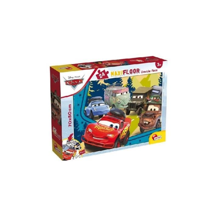 Puzzle Cars Disney Pixar double-face 24 pièces - Lisciani Giochi ...