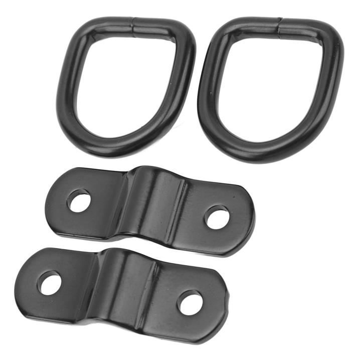 10 Anneaux D'arrimage En D Acier Inox – Support 400 Kg, Pour Remorques, Camions, Bateaux - 6