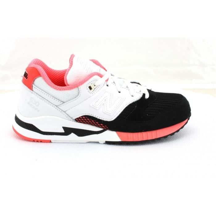 new balance 530 noir blanc rose