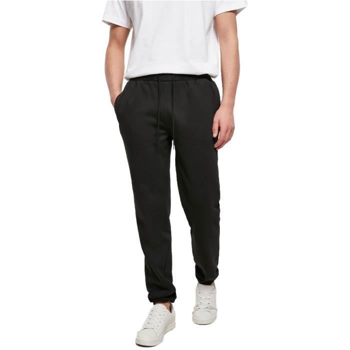 Pantalon de sport homme - Urban Classics - Heavy Sweatpants - Noir - Respirant - Coupe droite Pantalon de sport homme - Urban Classics - Heavy Sweatpants - Noir - Respirant - Coupe droite