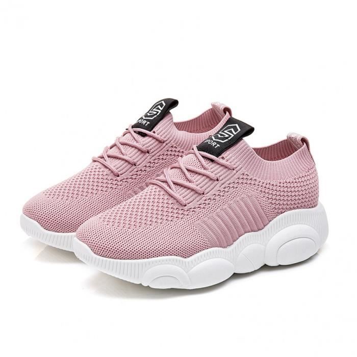 Femme Running Baskets à Lacets Baskets Tennis Sports Gym Chaussures Taille 
