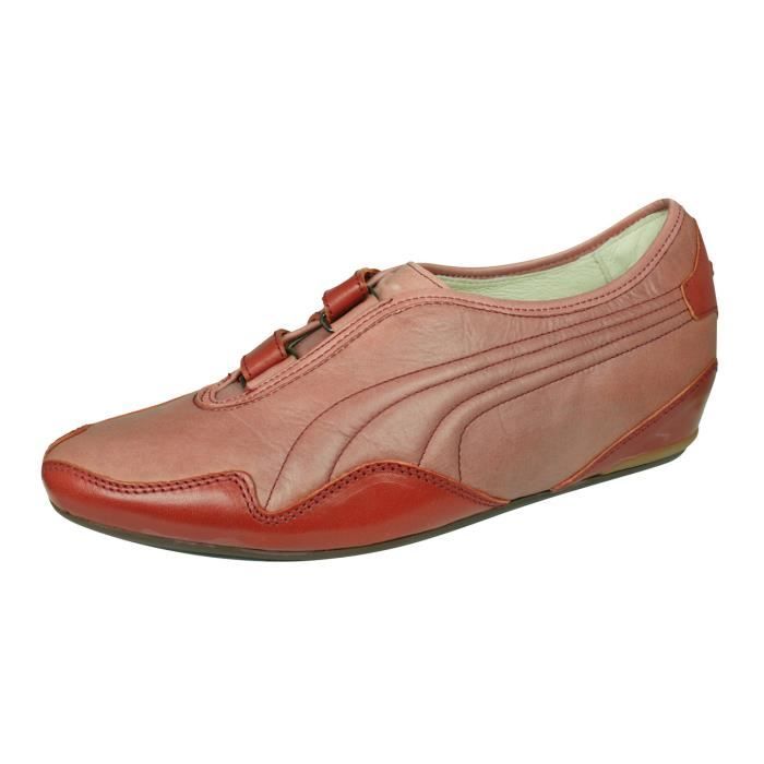 basket rouge femme puma