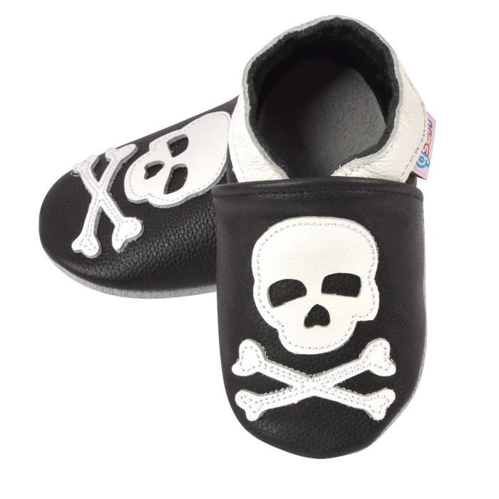 Chaussures Bébé En Cuir Souple - Taille 18-24 Mois - Unisexe - Neuf Sans Emballage