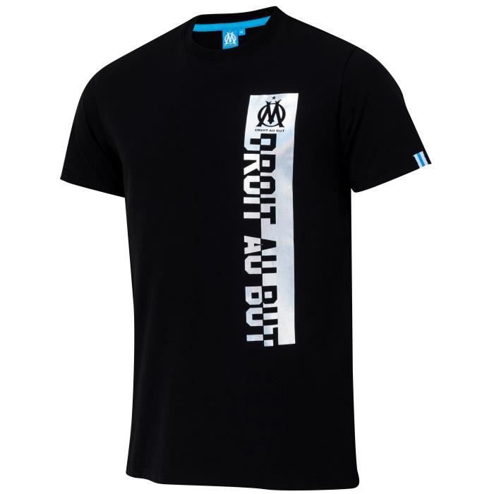 T-shirt OM Olympique De Marseille - Collection Officielle - Enfant Garçon 12 Ans - Coton - 100% Marseillais