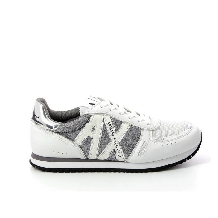 Basket femme Armani XDX090 coloris Blanc pointurefemme 39 Blanc
