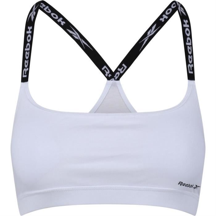 reebok discount brassiere reebok brun