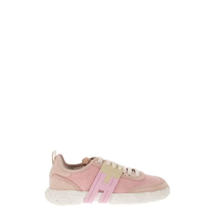 Baskets Tod’s En Suède Beige Rose – Pointure 36,5 – Femme – Occasion Très Bon état – Modèle 2023