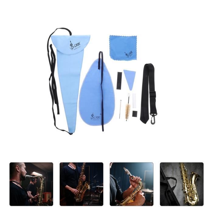 2 PIÈCES KITS de nettoyage de Saxophone Kits d'entretien pour