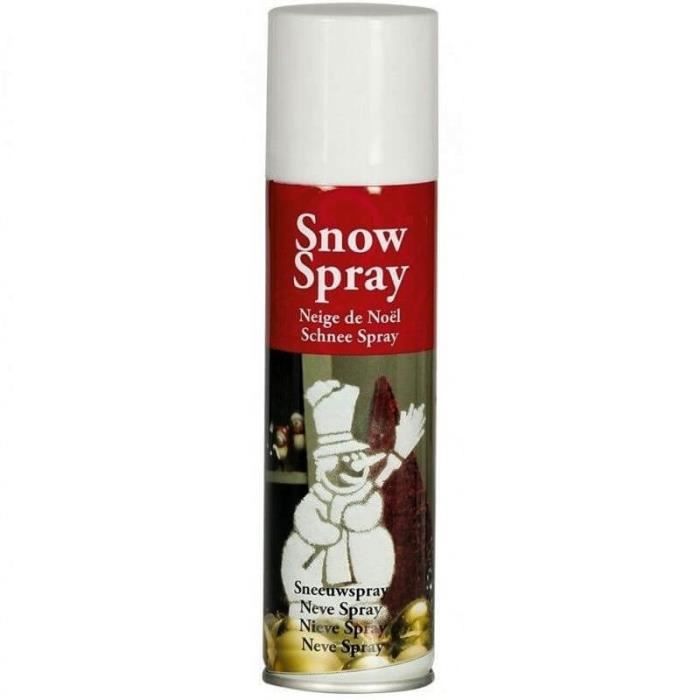 Bombe de neige artificielle blanche, 150ml (x1) REF/22236 Cdiscount Maison