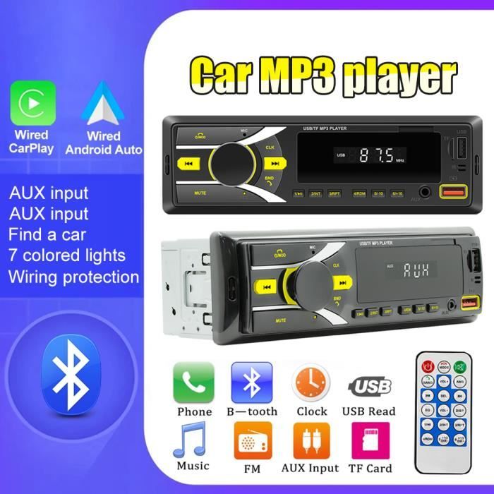 Nouveau modèle de voiture radio lecteur MP3 avec 2 ports USB et